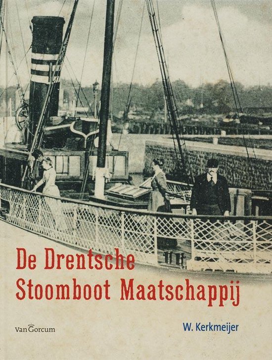 Cover van het boek 'De Drentsche Stoomboot Maatschappij'