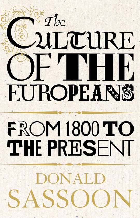 The Culture of the Europeans (Text Only Edition) - cover