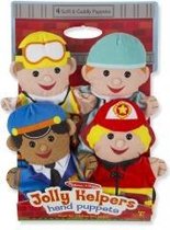 Melissa & Doug - Vrolijke Helpers - Handpoppen