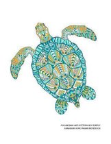 Polynesian Art Pattern Sea Turtle Hawaiian Honu Maori Notebook