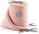 Powder Pink 180cm - Bedbumper - Bedomrander - Parkomranding - Babybox - Boxbumper