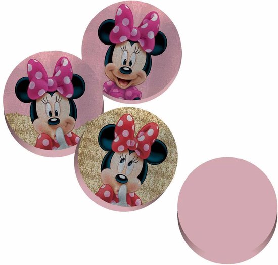 Paillettes Disney Minnie Mouse 3D avec coussins ø36 - Polyester | bol.com
