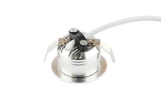 Groenovatie Inbouwspot LED - 3W - Rond - Waterdicht IP54 - Dimbaar - 6-Pack - Aluminium