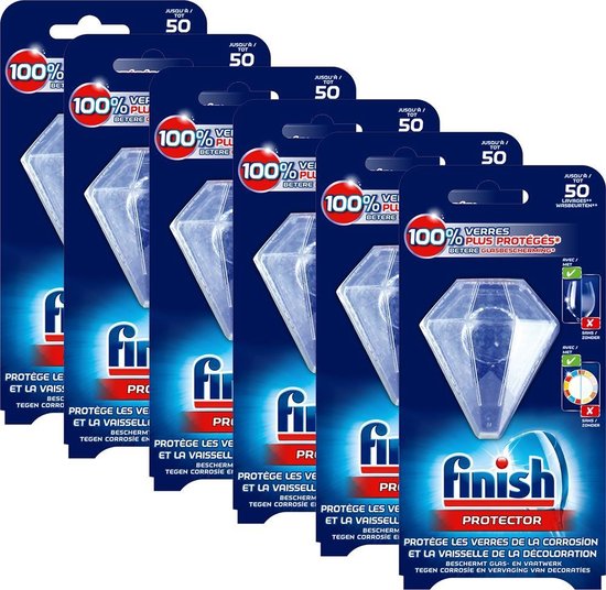 Finish Glans Protector Vaatwasmiddel - 6 Stuks - Voordeelverpakking |  bol.com