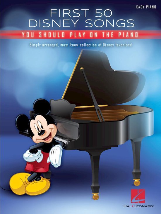 Bol Com First 50 Disney Songs You Should Play On The Piano Ebook Hal Leonard Corp