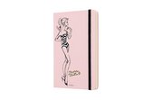 Limited Edition Moleskine Notitieboek Barbie - Large - Hard cover - Blanco