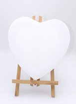 Schildersdoek Hart x 3