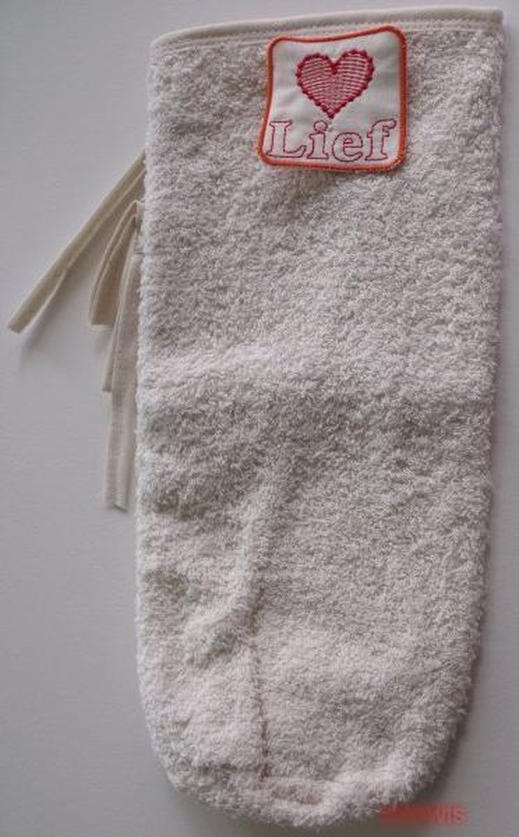 Goedkoopste Kruikezak Ecru Label Lief Hart Rood