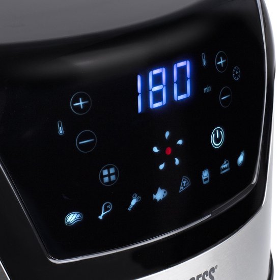 Princess 182026 Digitale Aerofryer XXL - Heteluchtfriteuse - Inhoud 4.5 liter
