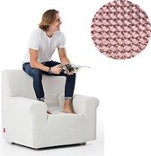 Milos meubelhoezen - Hoes voor fauteuil 70-110cm - Roze
