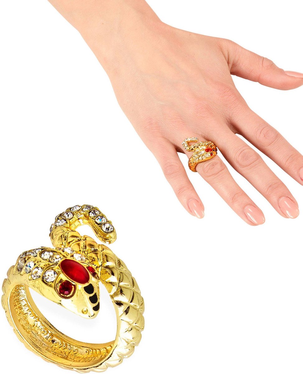 Gouden slangen ringen