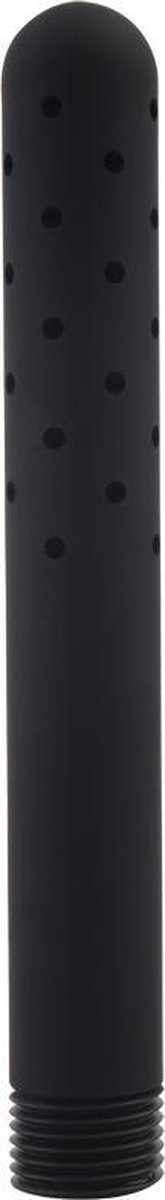 Chisa Black Mont - Anaal Douche - Aan Te Sluiten Op De Doucheslang - 360º - Zwart - 5,9"/15cm