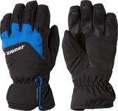 Ziener Lizzard AS Skihandschoenen Junior  Wintersporthandschoenen - Unisex - zwart/blauw Maat 4.5