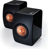 KEF LS50 - Boekenplankspeaker 2 stuks - Zwart (per paar)