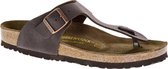 Birkenstock Ramses Habana regular Birko-Flor Nubuck Heren Teenslipper - Nubuck Brown - Maat 44