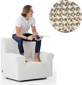 Milos meubelhoezen - Hoes voor fauteuil 70-110cm - Ivoor