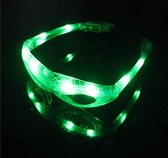 LED Spiderman Bril Groen