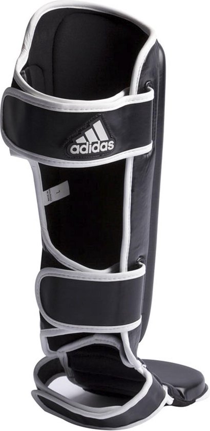 adidas elastische scheen/wreefbeschermers wit
