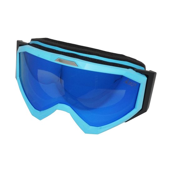 Pro Care Excellent Quality® Kibo TPU Ultra-Light frame Dubbel Layer Lens - Anti Fog - Skibril Dames Here - Skibrillen - 100% UVA UVB UVC Bescherming - Lens Blauw - Frame Licht Blauw