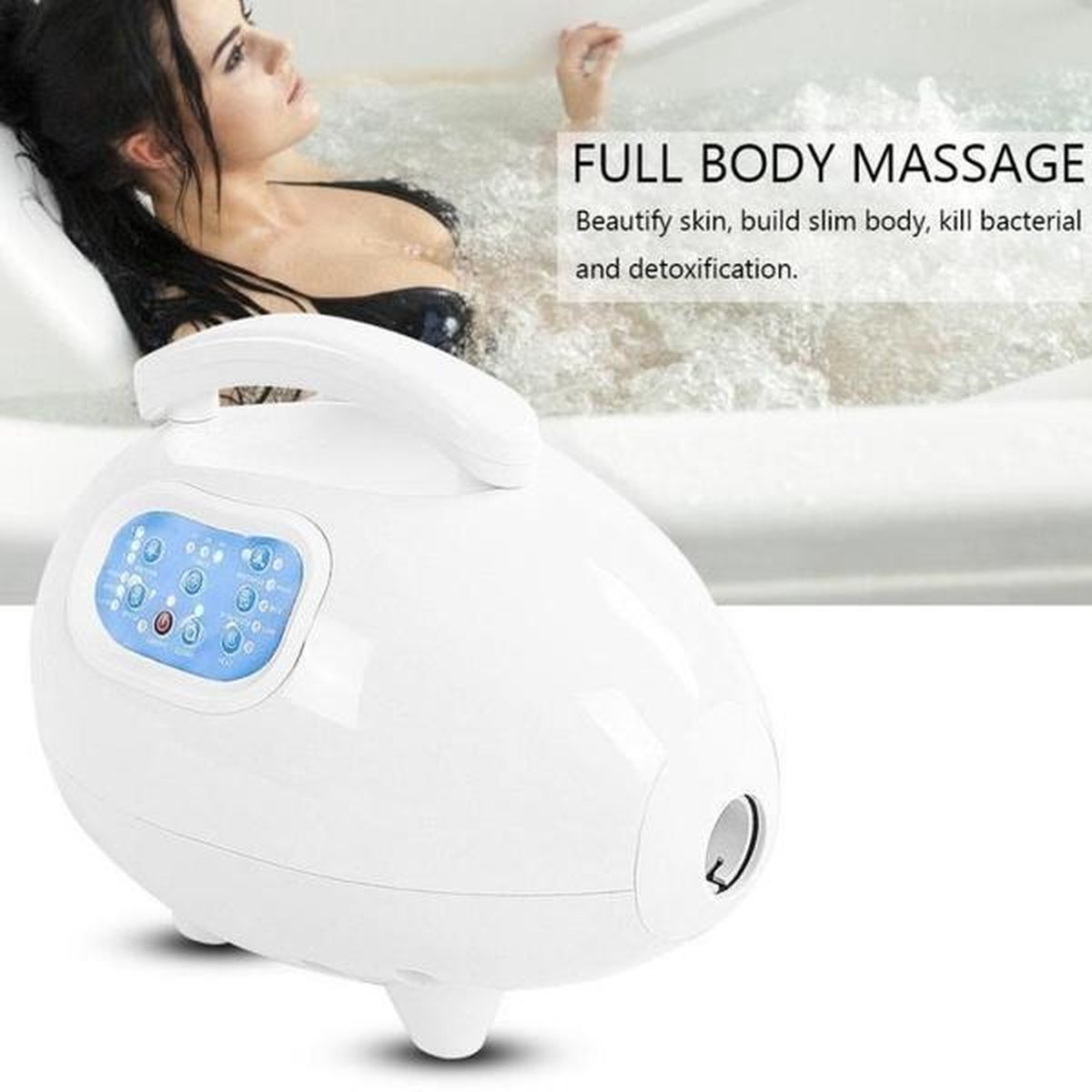doen alsof Welkom bodem Premium bubbelbadmat van ultimatepleasure - thuis spa/massage bad | bol.com