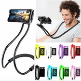 360° Flexibele Nek Telefoon Houder | Telefoon | Lazy Hang Neck Phone Holder | Paars |Universeel |Buigbaar| Vloggen | Video Tutorials | Fitness | Reizen |