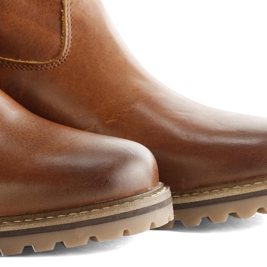 Travelin Vimpeli Dames Leren outdoorlaars Wol gevoerd Cognac Bruin Leer Maat 41 Travelin Vimpeli Dames Leren outdoorlaars Wol gevoerd Cognac Bruin Leer Maat 41
