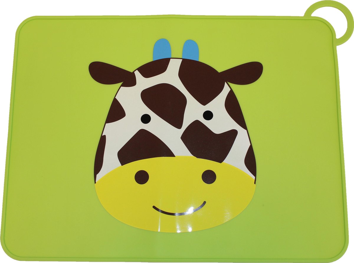 Anti-slip silicone kinder placemat Giraffe | Kinderplacemat | Anti Slip | Super leuk | By TOOBS