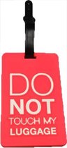 DW4Trading® Kofferlabel "Do not touch my luggage"