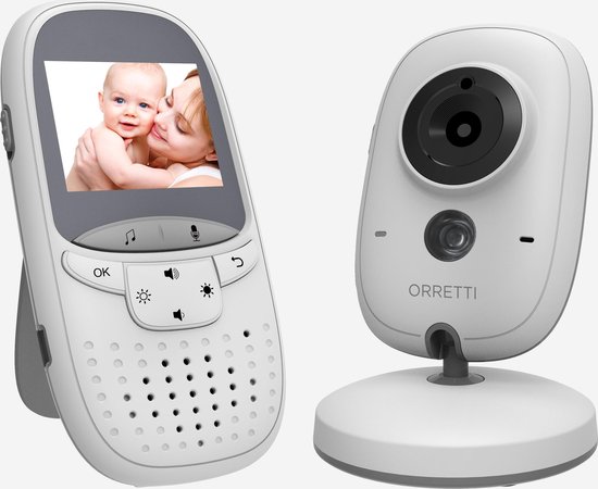 Orretti® V5 Babyfoon met camera - Sterk Zendbereik -Terugspreekfunctie -...  | bol
