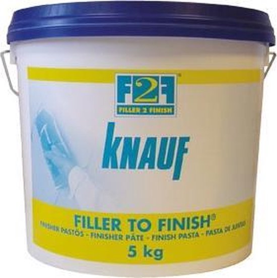 KNAUF F2F FILLER TO FINISH PASTA 5 KG | bol.com