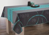 Tafelkleed anti-vlek Astrid bleu 350 x 150 cm Tafellaken - Decoratieve Tafel Accessoires - Woonkamer Decoratie - Bonne et Plus®