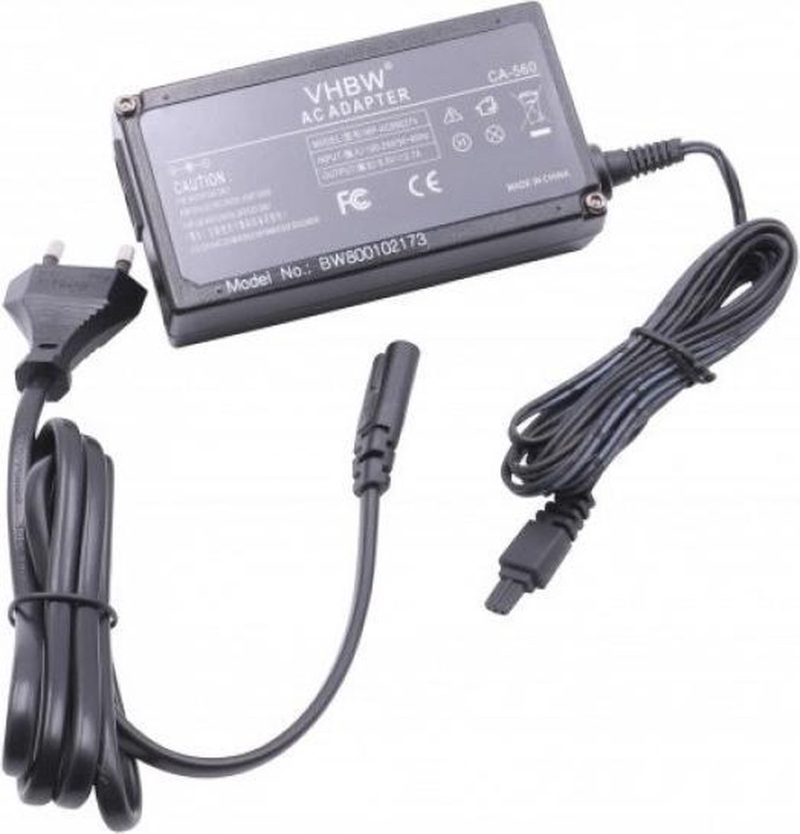 Camera voedingsadapter compatibel met Canon CA-560