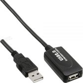 InLine actieve USB naar USB verlengkabel - USB2.0 - tot 0,5A - 7,5 meter