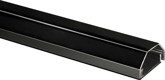 Chemin de câbles en aluminium My Wall - 75 x 3,3 cm / noir