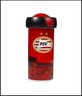 PSV - Schoolbeker - Gemengd snoep - Cadeauverpakking met gekleurd lint