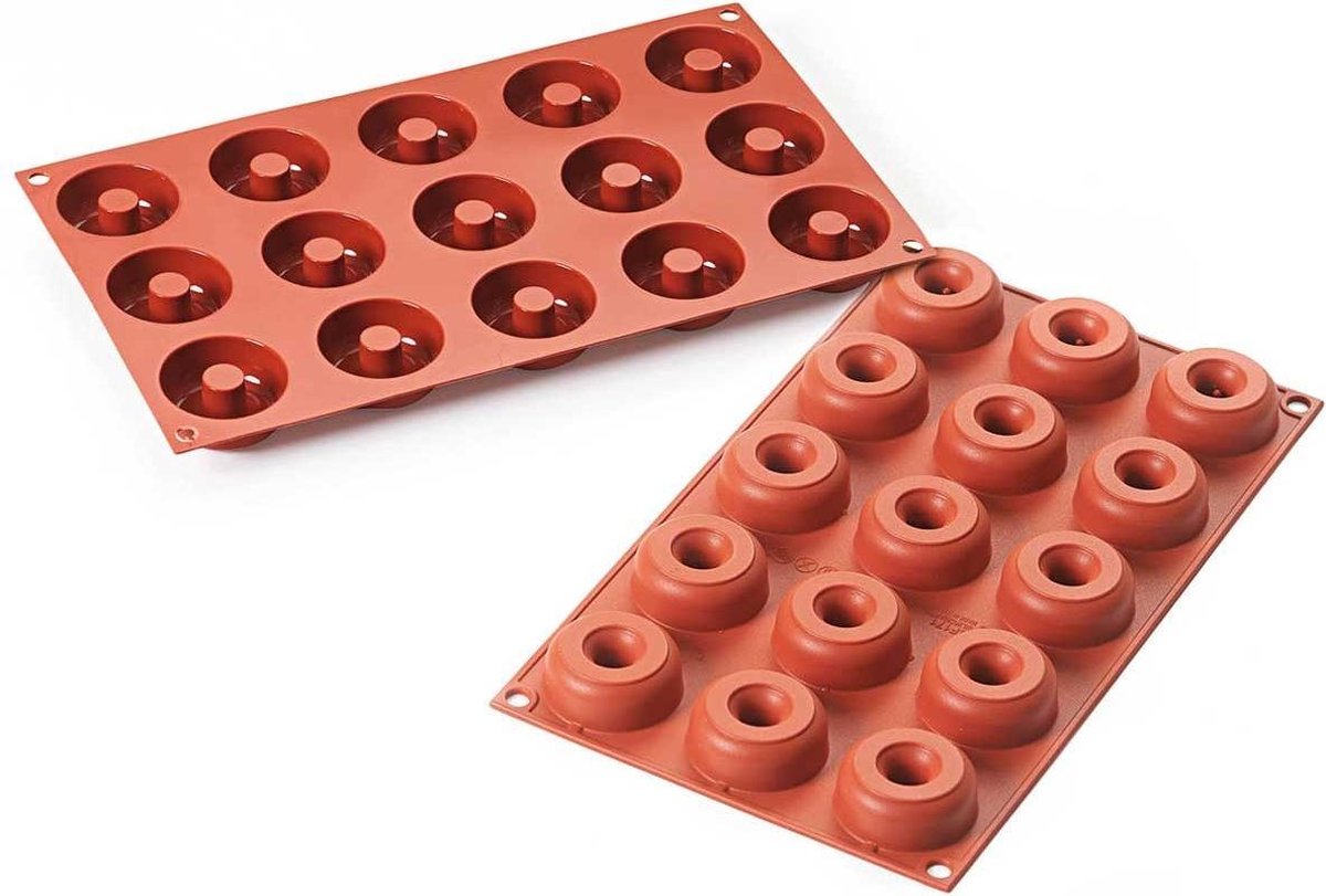 Silikomart Silicone Mini Donut Vorm