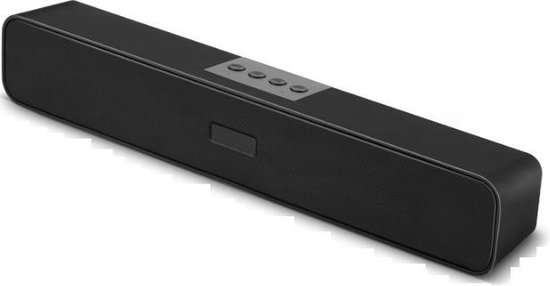 Woedend contant geld Temmen Draagbare Bluetooth Speaker Mini soundbar 10 Meter Bereik & 12 Uur Draadloos  Muziek... | bol.com