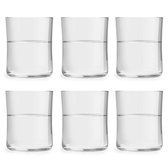 Libbey Drinkglas Minto - 350 ml / 35 cl- 6 stuks - Modern design - Elegante ronding