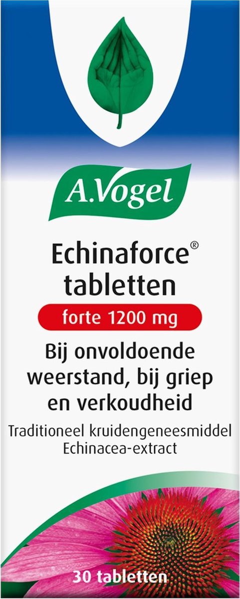 Goedkoopste A.Vogel Echinaforce Sterk 1100mg - 1 x 30 tabletten