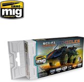 Mig - Sci-fi Ground Vehicles Color Set (Mig7155) - modelbouwsets, hobbybouwspeelgoed voor kinderen, modelverf en accessoires