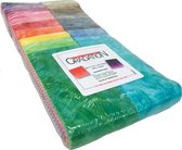 Benartex Quiltstof Pakket Batik Strippers Gradation