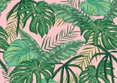 Poster Tropische Planten - A3 - 42x30 - Botanisch - Groen - Natuur - Bladeren