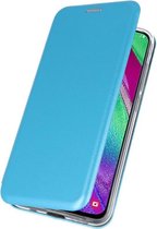 Slim Folio Case voor Samsung Galaxy A40 Blauw + Screenprotector