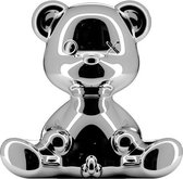 Qeeboo Teddy Boy Metal lamp indoor plug - Silver