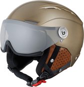 Bollé Backline Visor Premium Gold & Cognac / Photochromic Silver 54-56 Skihelm Unisex - Gold