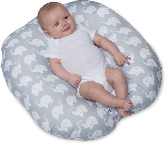 Pasgeboren Baby Lounger - Baby Zitzak - Baby nestje - Olifant design -  Kraamcadeau | bol.com