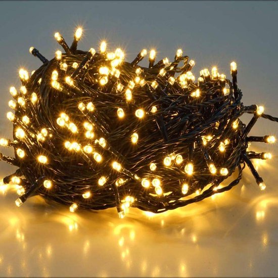 LED lichtketting kerst - 25 meter - warm wit - 360 leds | bol.com