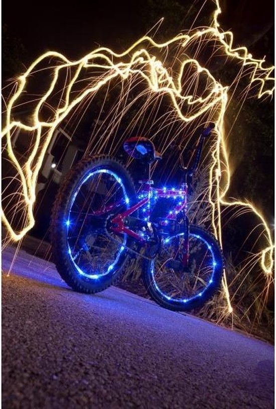 Kwadrant naaimachine Verslaafde Duo Bike Lightning / Fietsverlichting - Blauw | bol.com