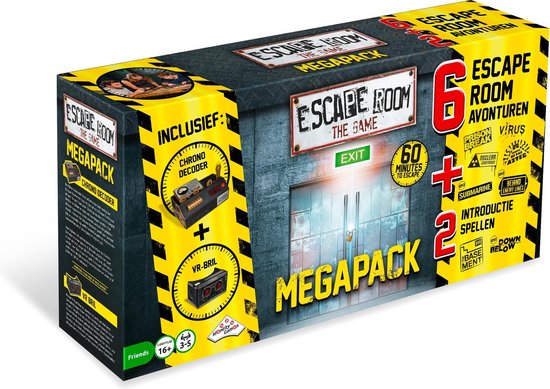 tijdschrift vonk Bourgeon Escape Room The Game Mega Pack | Games | bol.com