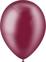 Bordeaux Rode Ballonnen Doorzichtig 25cm 50st